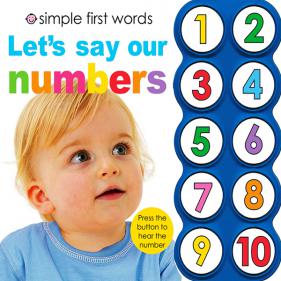 Simple First Words Lets Say Our Numbers - 보드북
