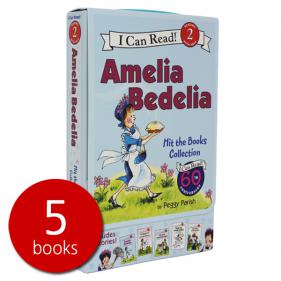 Amelia Bedelia Hit the Books Collection 5 Set (I Can Read Level 2) - 페이퍼북