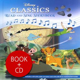 Disney CLASSICS Read-AND-SING-STORYBOOK - 하드커버북
