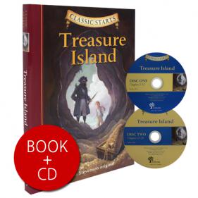 Classic Starts Book & CD  Treasure Island - 페이퍼북