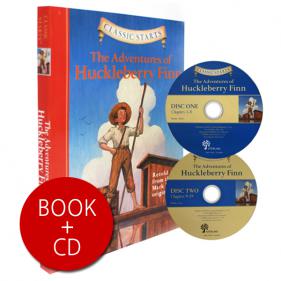 Classic Starts Book & CD The Adventures of Huckleberry Finn - 페이퍼북