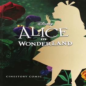 Disney alice in wonderland Cinestory Comic - 하드커버북