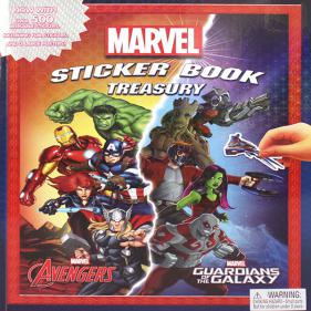 MARVEL Sticker Book Treasury - 페이퍼북