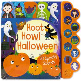 Hoot Howl Halloween: 10 Spooky Sounds - 보드북