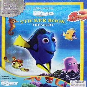 Disney Pixar Finding Nemo Sticker Book Treasury - 페이퍼북