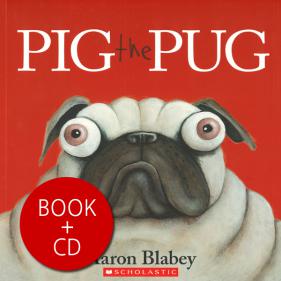 Pig the Pug with CD - 페이퍼북