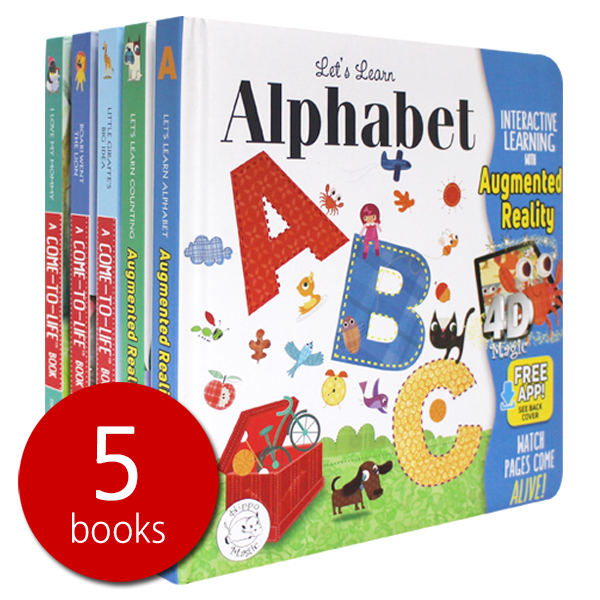 Hippo Magic AR First Step 5 Books with CD Set - AR북