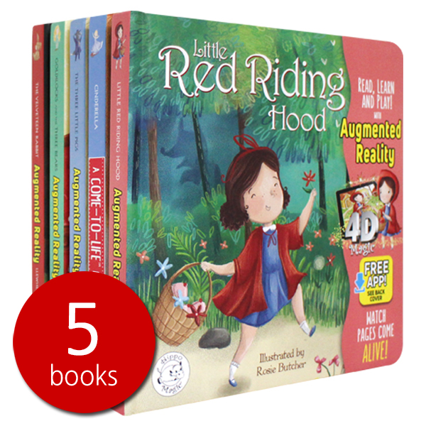 Hippo Magic AR Classic Tale 5 Books with CD Set - AR북