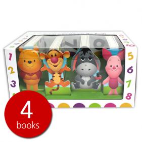 Disney Count with Winnie the Pooh Box 4 Set - 보드북