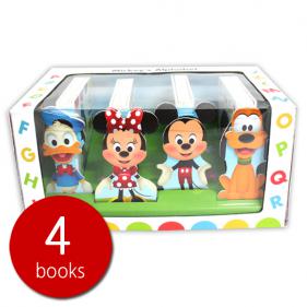 Disney Mickys Alphabet Box 4 Set - 보드북
