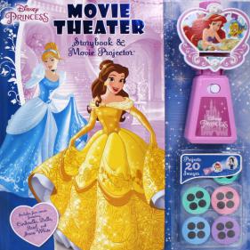 Disney Princess Movie Theater Story Book & Movie Projector - 하드커버북