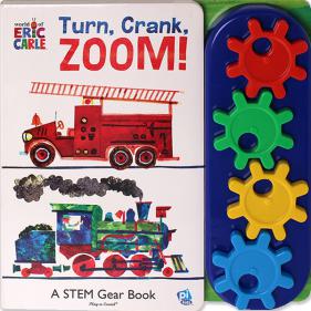 Little Gear Book Eric Carle Turn, Crank, Zoom! - 사운드북