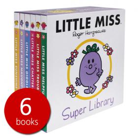 Little Miss Super Library 6 Books Set- 보드북