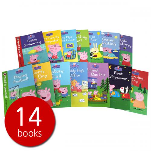 Read it yourself Peppa Pig 14 Books Set - 페이퍼북