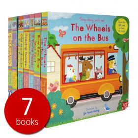 Sing-Along QR 7 Books Set(QR음원 포함) - 조작보드북