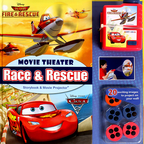 Disney Race & Rescue Movie Theater - 하드커버북