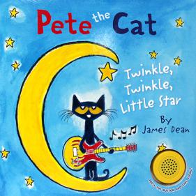 Pete the Cat Sing Along Twinkle, Twinkle, Little Star - 보드북