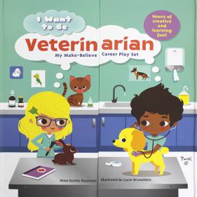 I want to be Veterinarian My Bake-Believe Career Play Set - 팝업북