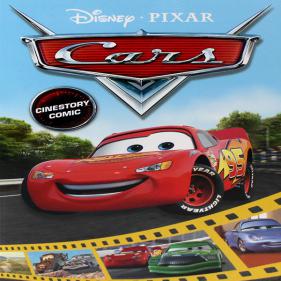 Disney / Pixar Cars Cinestory Comic - 페이퍼북