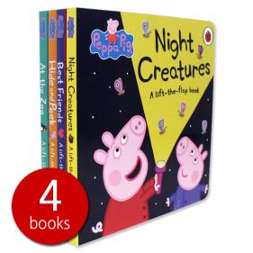 Peppa Pig : A lift the flap 4 Book Set - 플랩북