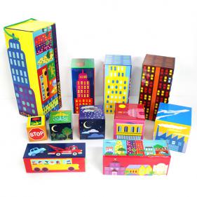 CityBlocks Stacking Blocks - 블럭북