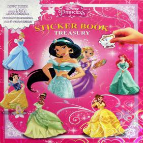 Disney Princess Sticker Treasury - 스티커북