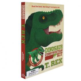 Dinosaur Construction Kit T-Rex (Picture Book with 3D Model) - 하드커버북