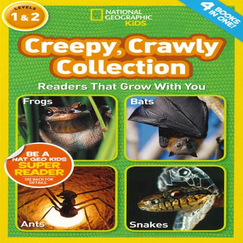 National Geographic Kids Readers: Creepy Crawly Collection - 페이퍼북