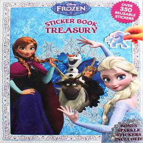 Frozen sticker book treasury-스티커북