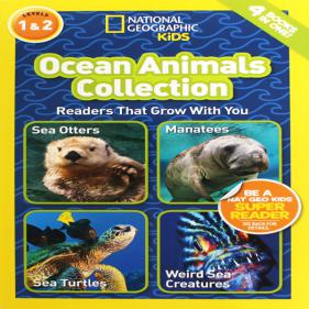 B급) National Geographic Kids Ocean Animals Collection Readers-페이퍼북