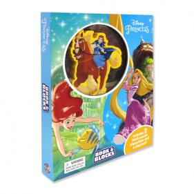 Disney Princess Book & Blocks-하드커버북