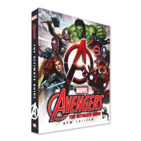 B급) Marvel Avengers The Ultimate Guide LED Book - 하드커버북
