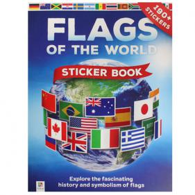 Flags of the World Sticker Book - 스티커북