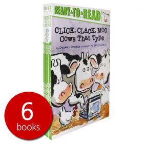 Ready-to-Read Click, Clack, Moo, Cows That Type 6 Books Set (Level 2) - 페이퍼북