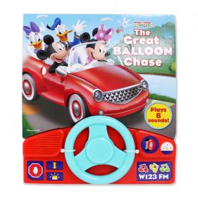 B급)Mickey Mouse ClubHouse The Creat Balloon Chase - 하드커버북