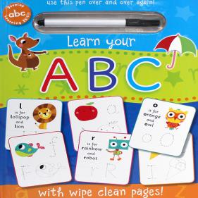 Learn Your ABC (Wipe Clean) - 하드커버북