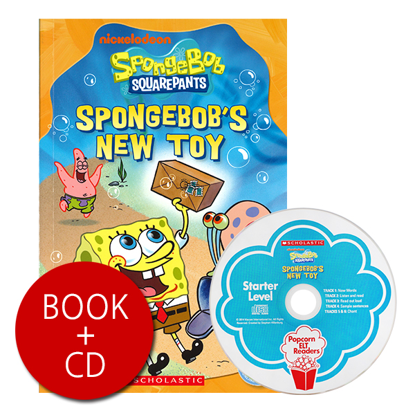 Spongebob Squarepants Spongebobs New Toy with CD - 페이퍼북