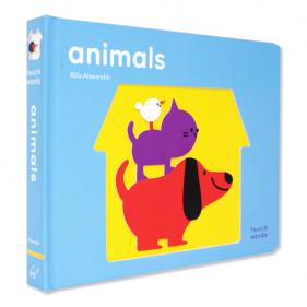 Touch Words : Animals - 보드북