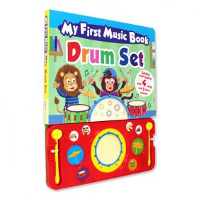 B급)My First Music Book Drum Set - 사운드북