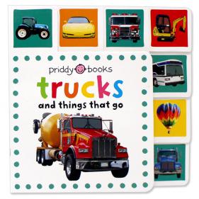 Mini tab books: Trucks & things that go - 보드북