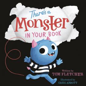 B급)Theres a Monster in Your Book - 하드커버북