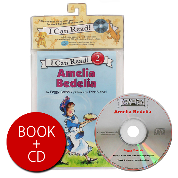 Amelia Bedelia Book and CD (I Can Read Books Level 2) - 페이퍼북