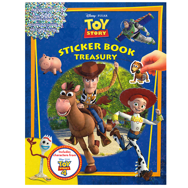 DisneyPixar Toy Story Sticker Book Treasury (Over 500 Stickers) - 스티커북