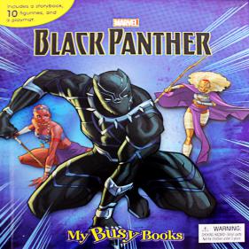 Marvel Black Panther My Busy Book - 블랙팬서 비지북