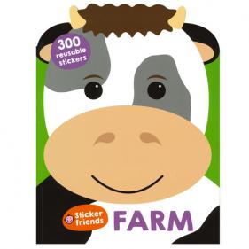 Sticker Friends : Farm (300 Reusable Stickers) - 스티커북
