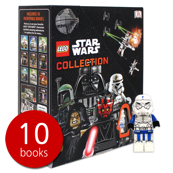 Lego DK Star Wars Collection 10 Books with Figure - 하드커버북