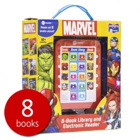 Marvel Super Heroes - Me Reader Electronic Reader with 8 Book Library - 하드커버북