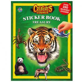 Creatures Corner Sticker Book Treasury (Over 350 Stickers) - 스티커북