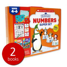 Scholastic Little Skill Seekers Numbers Super Set 100 stickers - 페이퍼북