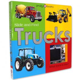 Slide and Find - Trucks - 보드북